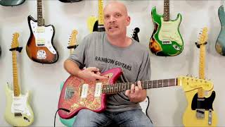 Video thumbnail for Fender Custom Shop LTD Pink Paisley Jazzmaster Journeyman Relic by Rainbow Guitars