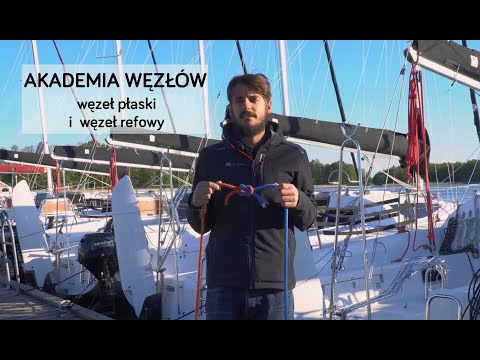 Węzeł płaski i refowy