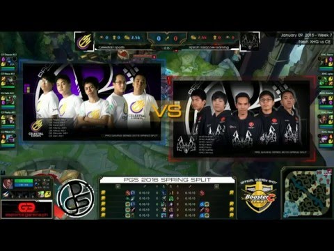 PGS 2016 Spring Split- W7 - CE vs XHG