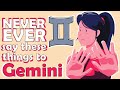 NEVER EVER Say These Things To GEMINI