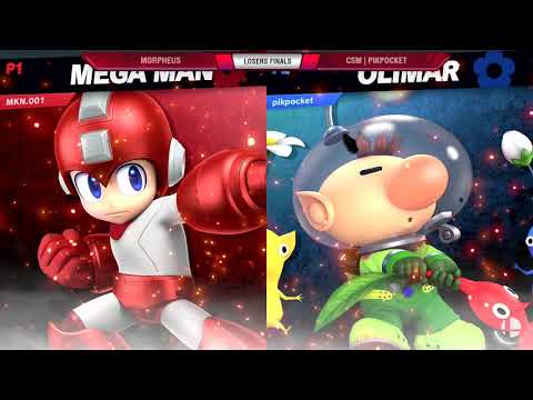 VS Weekly 5/30/19 - Losers Finals - Morpheus (Mega Man) vs CSM | PikPocket (Olimar) - SSBU