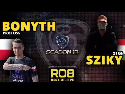 BSL13 - Ro8 - Sziky vs Bonyth - Bo5 // StarCraft Brood War Remastered Pro Tournament