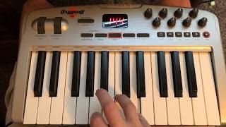 Video thumbnail for Playing Samples with the Oxygen 8 v2 by Andrew Kushner MUSIC