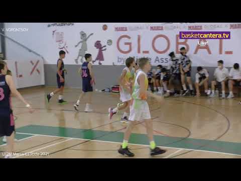 VADIM VORONTSOV Rusia 2009 Travel Team  Quinteto Ideal Torneo U12M Marca La Roda #BasketCantera TV