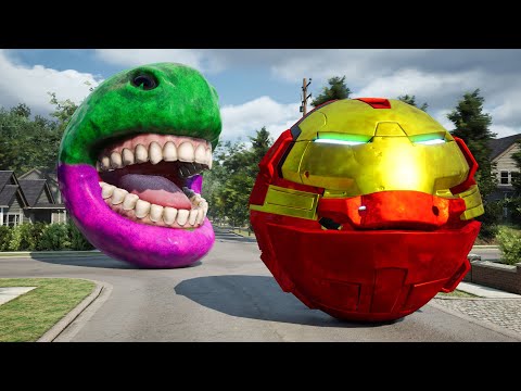 Ironman vs Hulk [Pacman's Avengers]