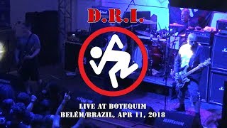 D.R.I. - Soup Kitchen/ Violent Pacification (Live in Belém/Brazil, Apr 11, 2018) HD