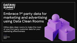 Embrace First-Party Customer Data for Marketing and Advertising using Data Cleanrooms