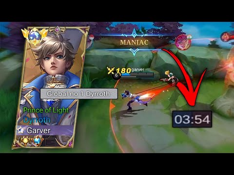 DYRROTH EXP LANE BUILD 2023!!! ( Must try This )