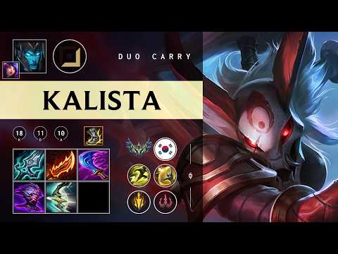 Kalista ADC vs Jinx - KR Challenger Patch 26.03