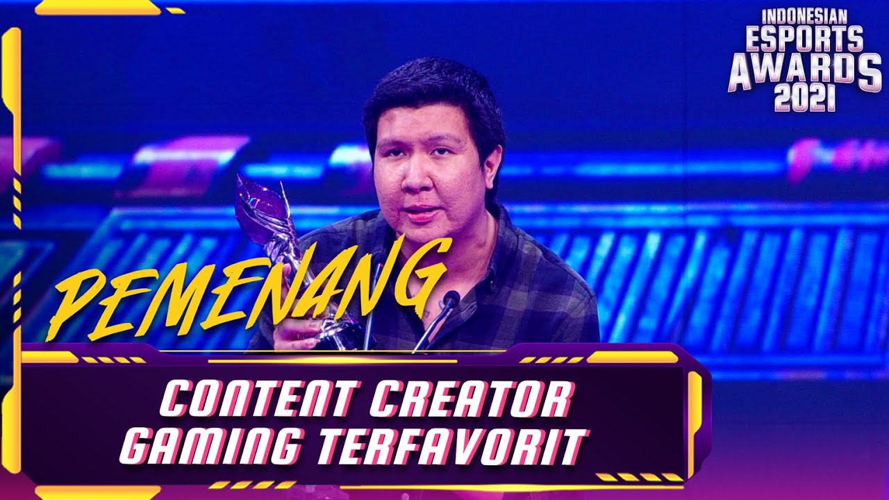 CONTENT CREATOR GAMING TERFAVORIT | INDONESIAN ESPORTS AWARDS 2021