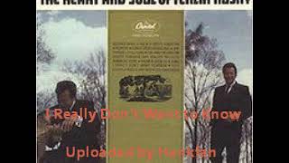 Ferlin Husky ~ I Really Don&#39;t Want to Know