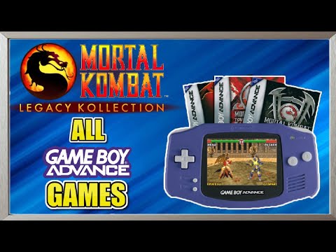 All MORTAL KOMBAT GBA Games Included in the MK LEGACY KOLLECTION
