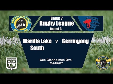 2017 Group 7 RL Round 3 Match - Warilla-Lake South Gorillas Vs Gerringong Lions