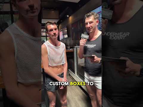 Jocks or thongs? Jordan Starr & Adam discuss. #UnderwearExpert
