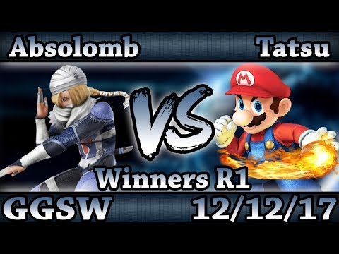 GGSW 62 - Absolomb (Sheik) Vs. Tatsu (Mario) Smash Wii U Winners R1 - Smash 4