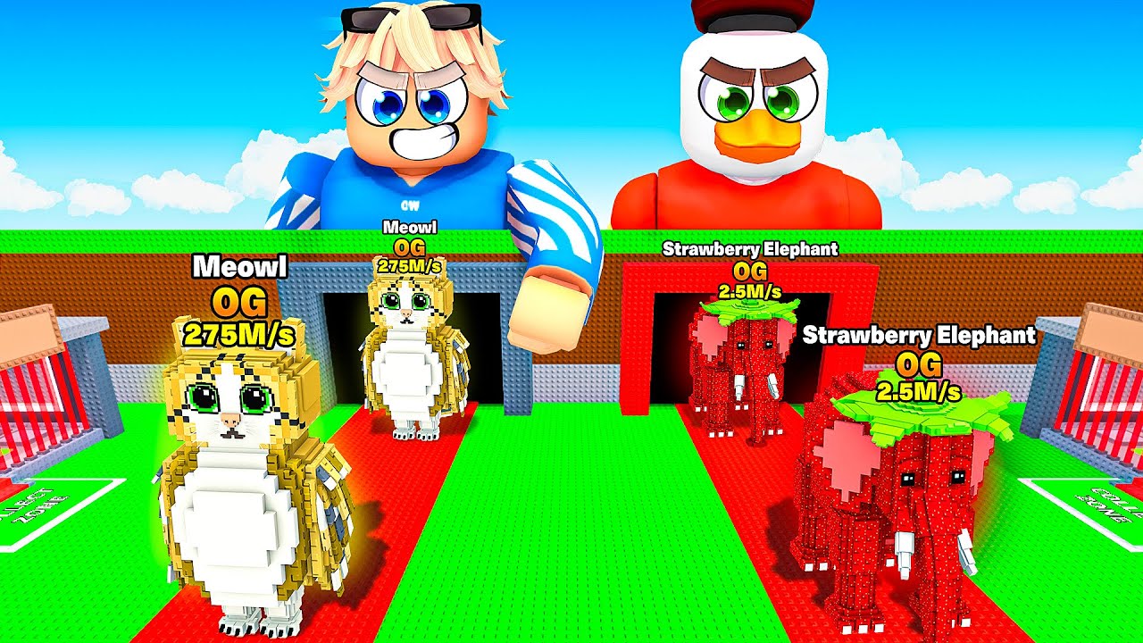 Jede MINUTE bekommen wir 1+ MEHR GLÜCK in Steal A Brainrot!