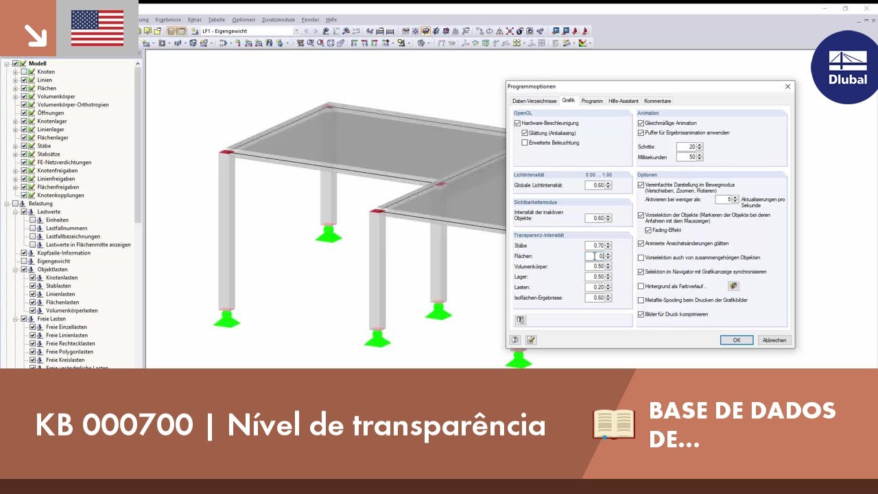 KB 000700 | Nível de transparência