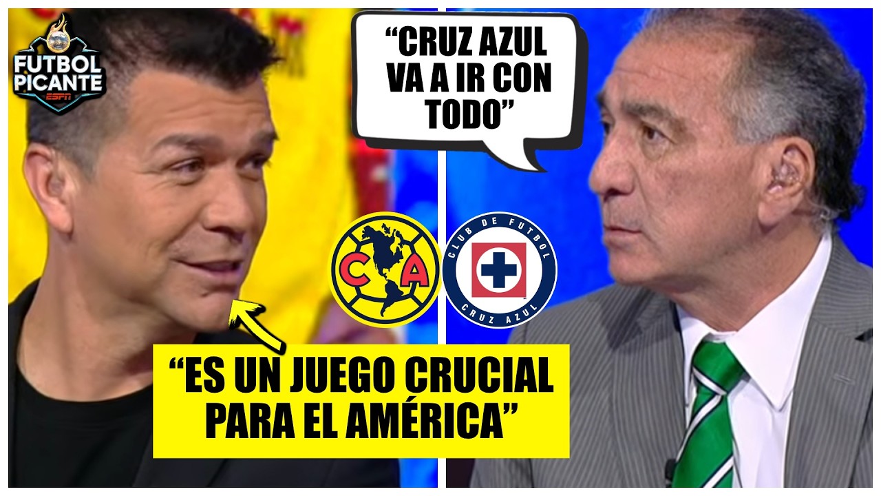 AMÉRICA regresa a casa PRESIONADO, CRUZ AZUL forzado a GANAR para cortar MALA RACHA | Futbol Picante