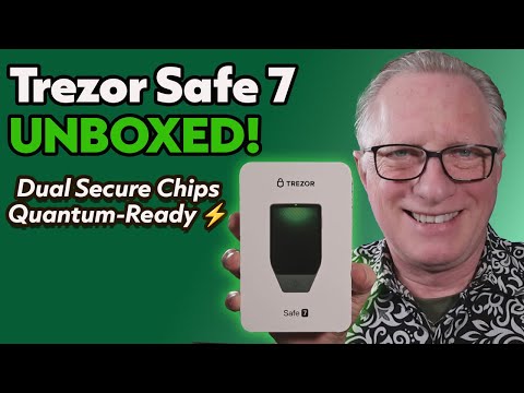 💡 Trezor Safe 7 Full Tutorial – The World’s First Auditable Secure Element!