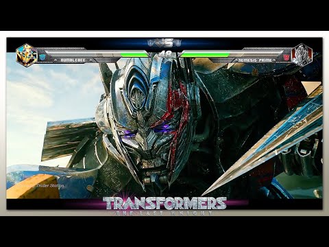 Bumblebee vs Nemesis Prime with Healthbars
