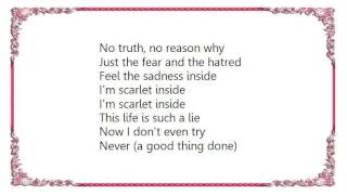 Clannad - Scarlet Inside Lyrics