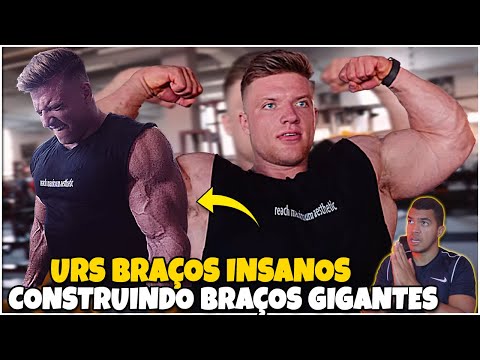 REACTING TO URS' NEW ARM WORKOUT IN SEARCH OF THE OLYMPIA TITLE