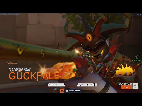 THE #1 HIGHEST ACCURACY ASHE! GALE ASHE OVERWATCH 2 SEASON 12 GAMEPLAY TOP 500