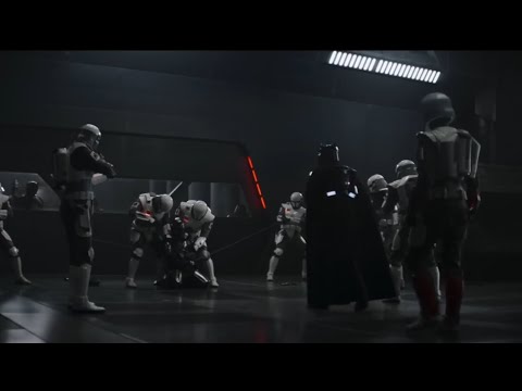 The Mandalorian 3x07 - Din Djarin Vs Moff Gideon Fight Scene | Season 3 Episode 7 (S03E07)