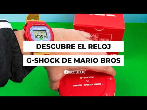 G-Shock Edición Especial  Super Mario Bros DW-5600SMB-4: Unboxing