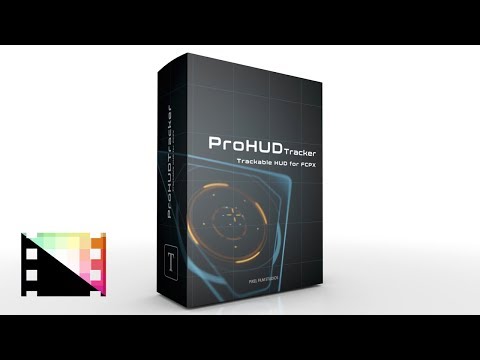 ProHUD Tracker - Trackable HUD for FCPX - Pixel Film Studios