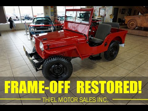 1948 Willys Jeep (CC-1621455) for sale in De Witt, Iowa