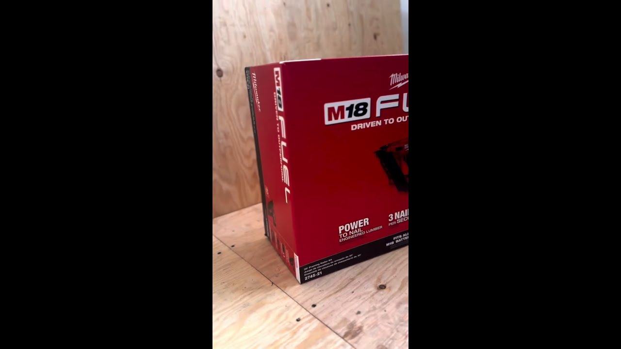 M18 FUEL 30 Degree Framing Nailer | 2745 📽️ @jackfarrugiaofficial