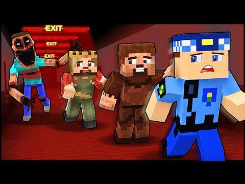 KORKUNÇ EVDEN KAÇIYORUZ! 😱 - Minecraft