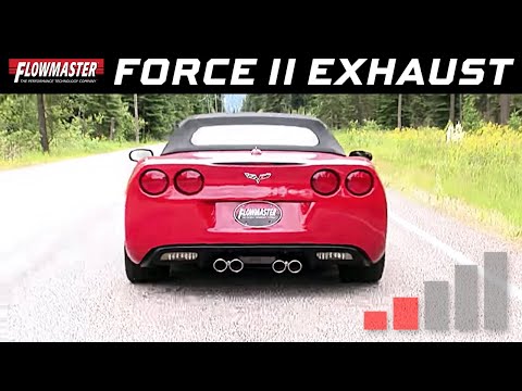 2005-08 Chevy Corvette 6.0L - Force II Axle-back Exhaust System