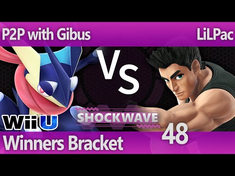 SW 48 Smash 4 - P2P with Gibus (Greninja) vs LiLPac (Little Mac) - Winners Bracket
