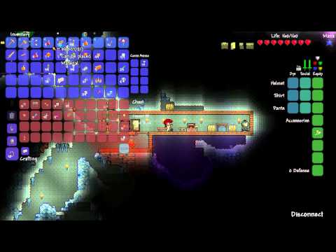 Terraria 1.2 - Episode 4 - Roof Storage