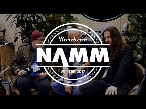 Bryan Beller and Mike Keneally Geek Out with Tony Levin at NAMM 2017