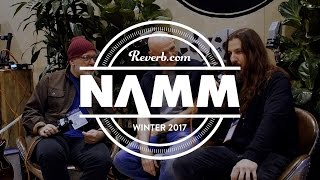 Bryan Beller and Mike Keneally Geek Out with Tony Levin at NAMM 2017