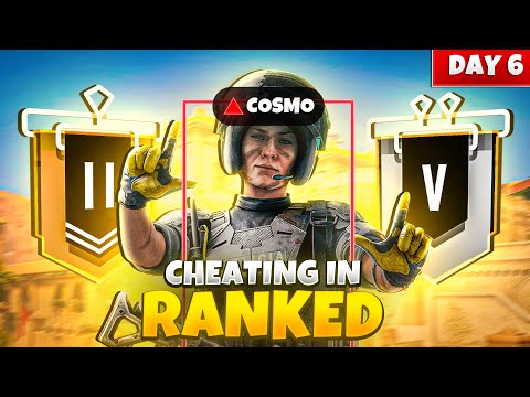 DAY 6 – Ranked Cheating in Rainbow Six Siege (Unranked to CHAMPION)