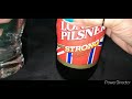 Girl Drinking Beer LONDON Pilsner Beer Carlsberg Elephant Beer StrongBeer