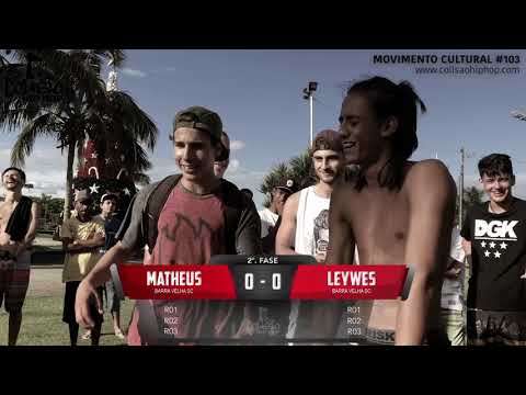 Colisao Hip Hop #103 - Matheus X Leywes | 2a. Fase