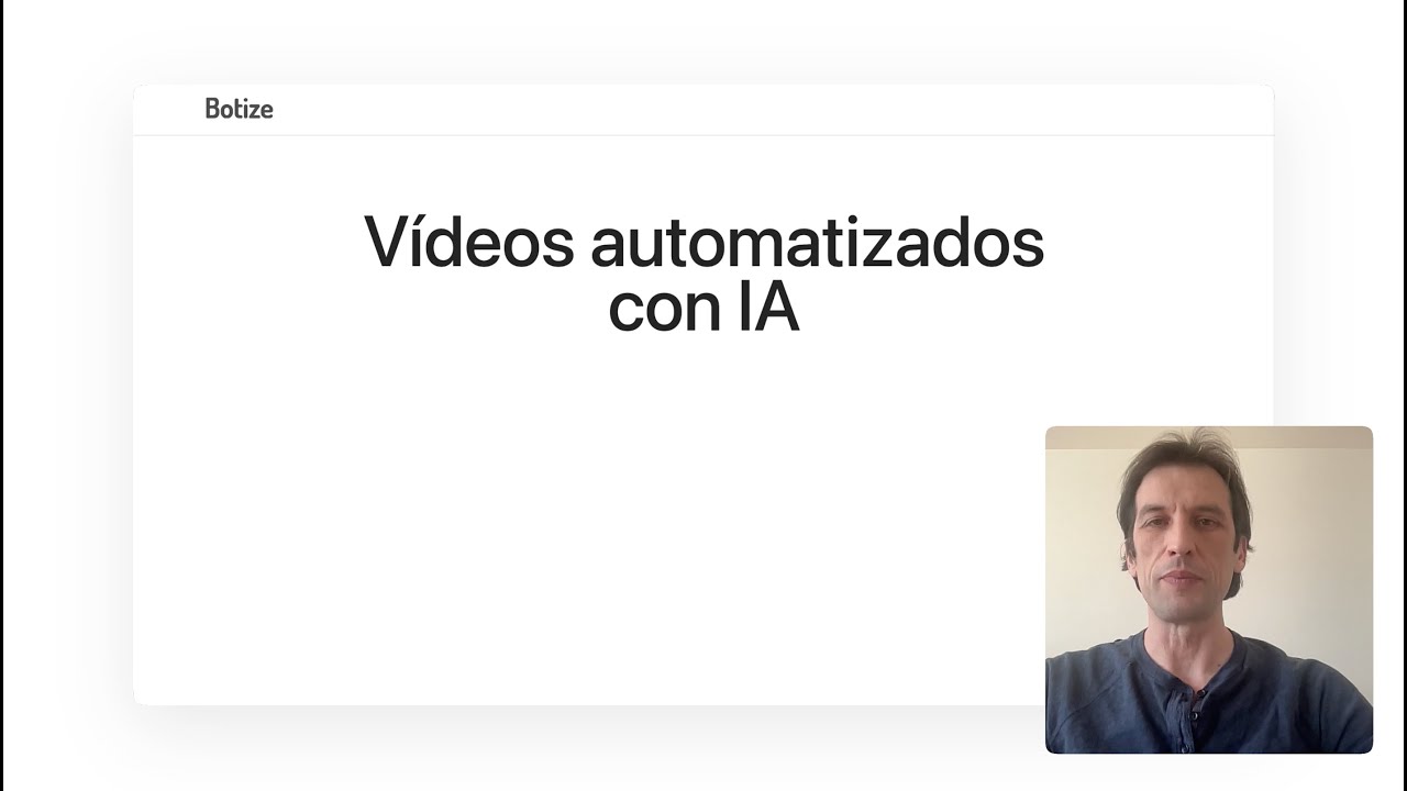 Vídeos automatizados con IA