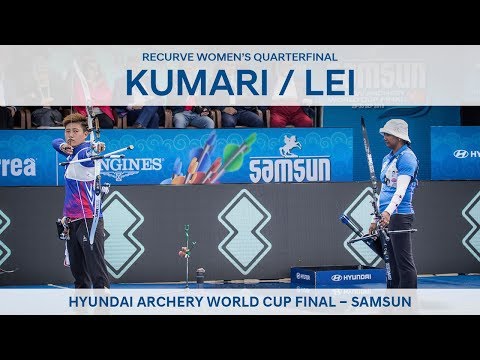 Deepika Kumari v Lei Chien-Ying – recurve women’s quarterfinal | Samsun 2018