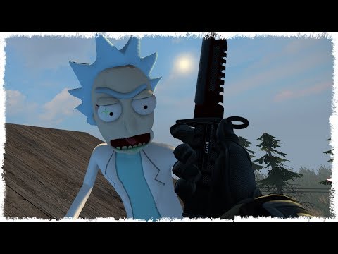 ТРОЛЛЬ МОРТИ vs РИК МАНЬЯК В CS:GO!!!