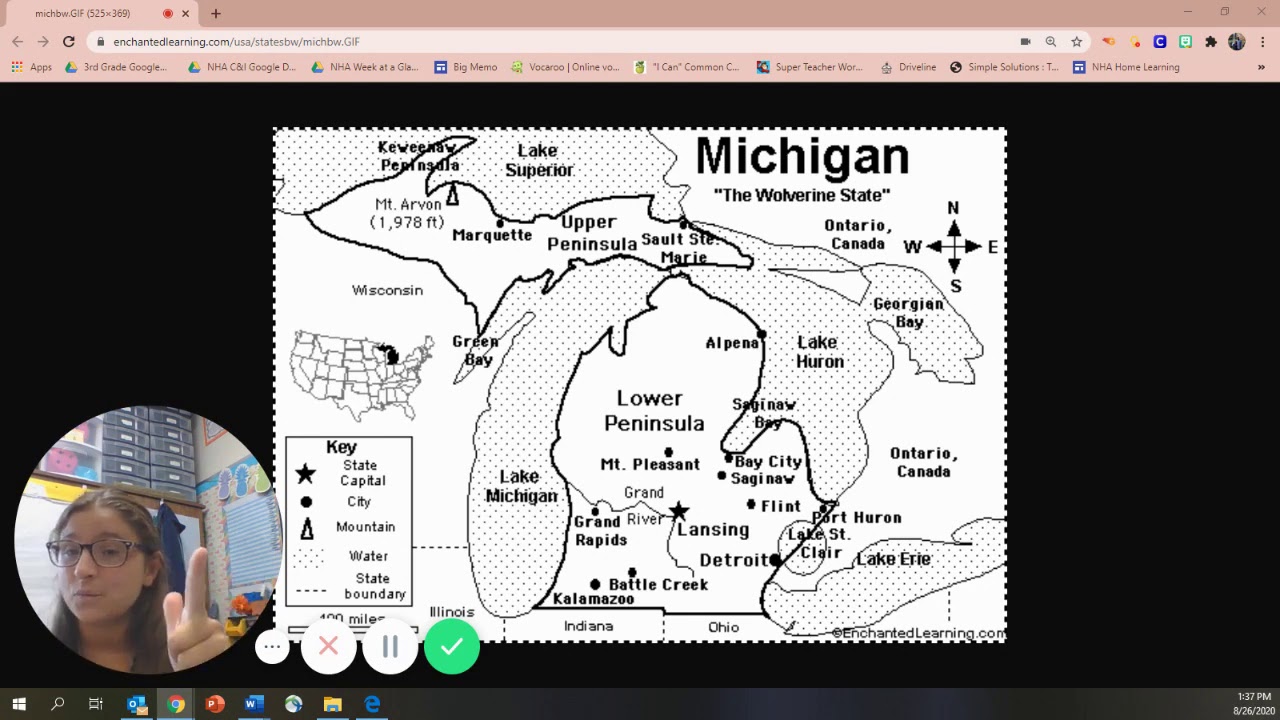 Third Grade Map Skills - Using a Key (1)