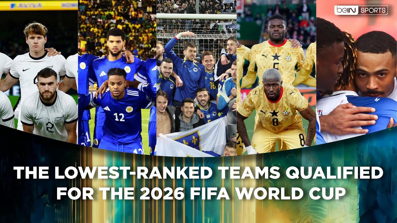The lowest-ranked teams at the 2026 FIFA World Cup | beIN SPORTS USA