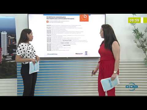 BOM DIA NEWS 14 04 20  Novos horaÌrios de funcionamento dos serviços essenciais