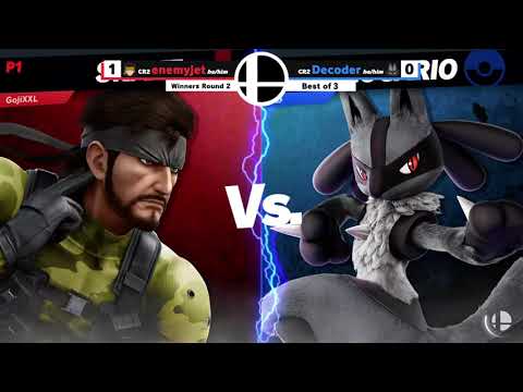 TNL 58 Winners Round 2 - CR2|enemyjet (Snake) vs. CR2|Decoder (Lucario)