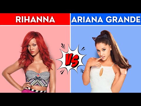 Rihanna vs Ariana Grande🎤✨ Singer Comparison 2024
