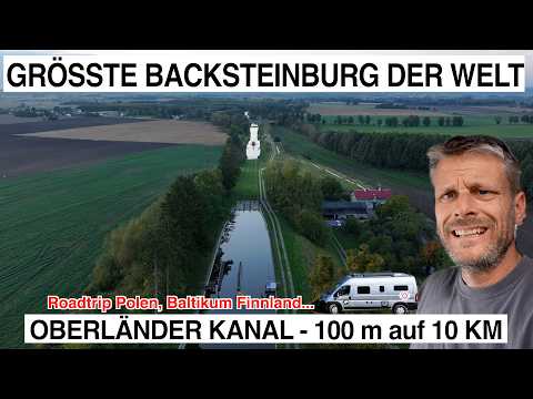 #1015 NEU Oberländer Kanal, die andere Schleuse | Marienburg, gewaltiger Bau! Roadtrip Polen